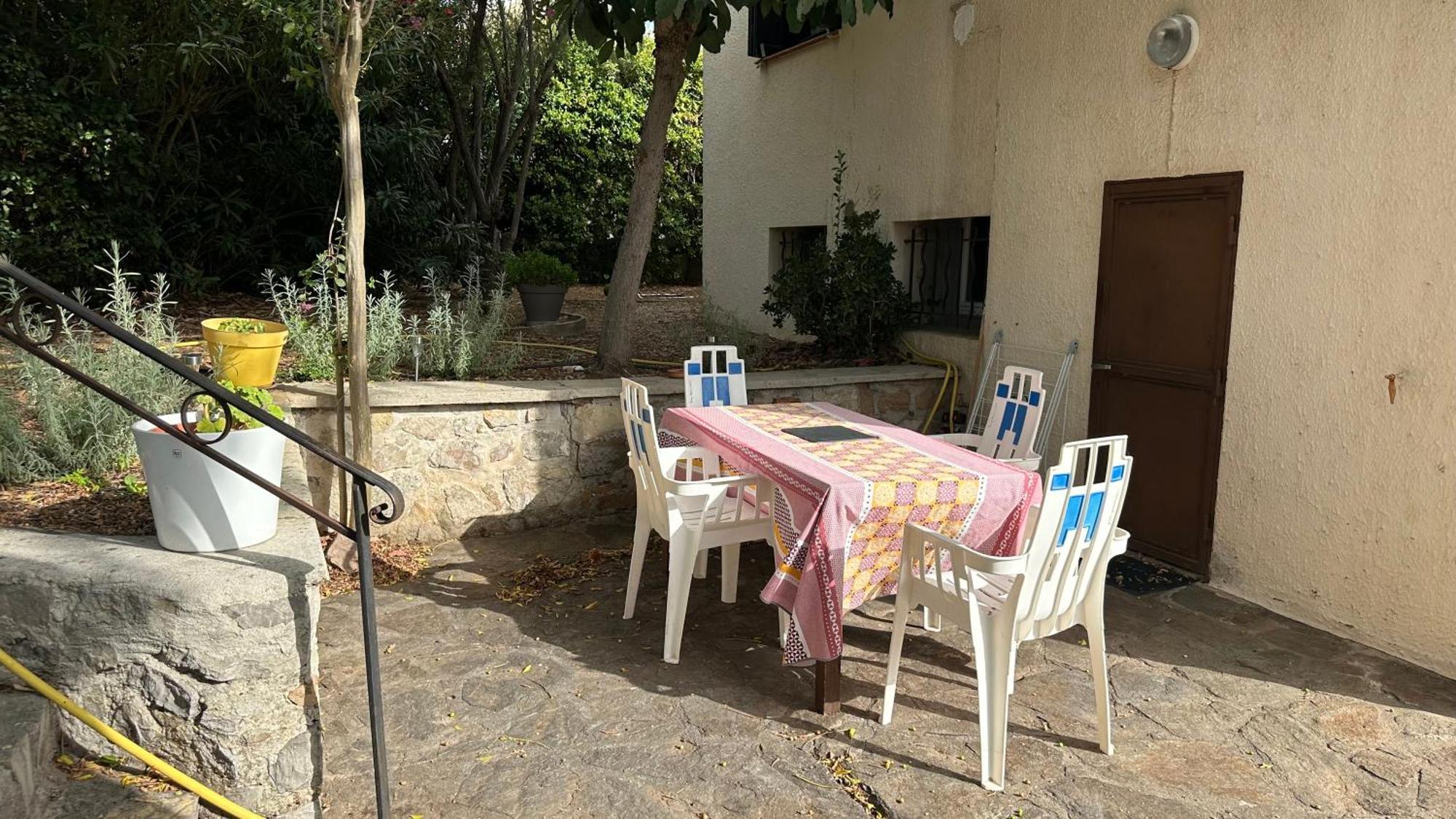 Ferienwohnung Jardin & Terrasse Ombragee - T2 Cozy Et Paisible La Garde  Exterior foto
